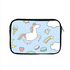 Unicorn Seamless Pattern Background Vector Apple Macbook Pro 15  Zipper Case by Sobalvarro
