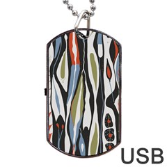 Borastapeter Scandinavian Designers Dog Tag Usb Flash (two Sides) by Sobalvarro