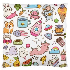 Set Kawaii Doodles Standard Flano Cushion Case (two Sides) by Vaneshart