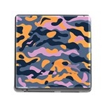 Camouflage Background Textile Uniform Seamless Pattern Memory Card Reader (Square 5 Slot) Front
