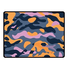 Camouflage Background Textile Uniform Seamless Pattern Double Sided Fleece Blanket (small)  by Vaneshart