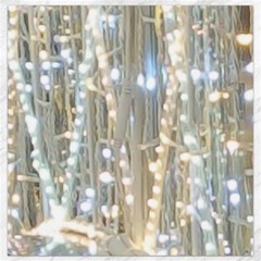 String Of Lights Christmas Festive Party Canvas 12  X 12  by yoursparklingshop