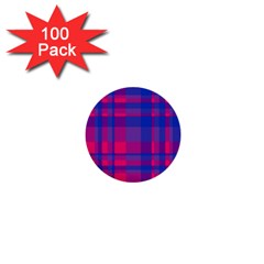 Bisexualplaid 1  Mini Buttons (100 Pack)  by NanaLeonti