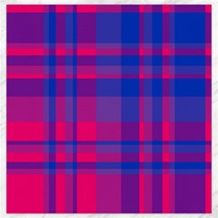 Bisexualplaid Canvas 20  X 20  by NanaLeonti