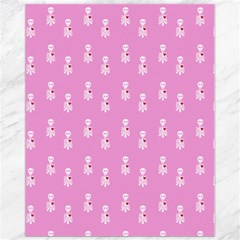 Skeleton Pink Canvas 11  X 14  by snowwhitegirl