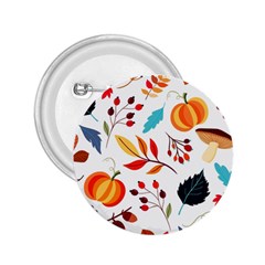 Pattern Pumpkins Autumn 2 25  Buttons by Vaneshart