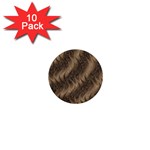 Texture Butterfly Skin Waves 1  Mini Buttons (10 pack)  Front