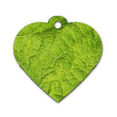 Structure Nature Texture Pattern Dog Tag Heart (two Sides) by Vaneshart