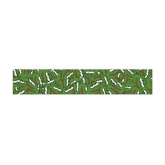 Pepe The Frog Face Pattern Green Kekistan Meme Flano Scarf (mini) by snek
