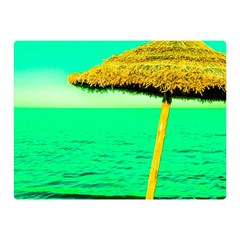 Pop Art Beach Umbrella  Double Sided Flano Blanket (mini)  by essentialimage