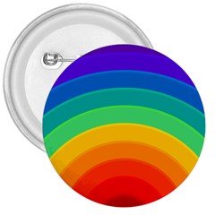 Rainbow Background Colorful 3  Buttons by HermanTelo