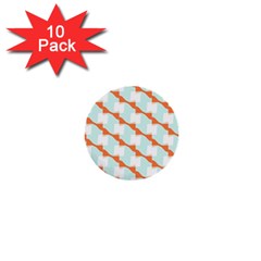 Wallpaper Chevron 1  Mini Buttons (10 Pack)  by HermanTelo