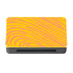 Pattern Texture Yellow Memory Card Reader With Cf by HermanTelo