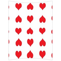 Heart Red Love Valentines Day Back Support Cushion by HermanTelo