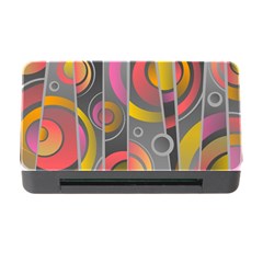 Abstract Colorful Background Grey Memory Card Reader With Cf by HermanTelo