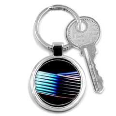 Motion Line Illustrations Key Chain (round) by HermanTelo