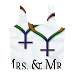 Mrs. and Mrs. Full Print Recycle Bag (L) Front