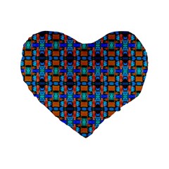 Ab 75 1 Standard 16  Premium Heart Shape Cushions by ArtworkByPatrick