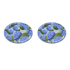 Hydrangea  Cufflinks (oval) by Sobalvarro