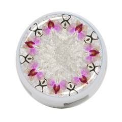 Orchidées Fleurs Abstrait 4-port Usb Hub (one Side) by kcreatif