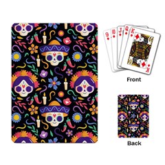 Dia De Los Muertos Playing Cards Single Design (rectangle) by Sobalvarro
