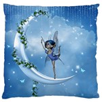 Little Fairy Dancing On The Moon Standard Flano Cushion Case (Two Sides) Front