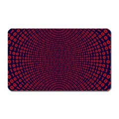 Binary Code Binary Binary System Magnet (rectangular) by Wegoenart