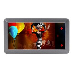 Cute Little Harlequin Memory Card Reader (mini) by FantasyWorld7