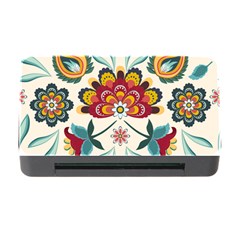Baatik Print  Memory Card Reader With Cf by designsbymallika
