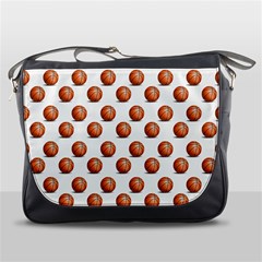 Orange Basketballs Messenger Bag by mccallacoulturesports