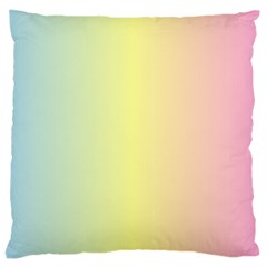 Vertical Rainbow Shade Standard Flano Cushion Case (two Sides) by designsbymallika
