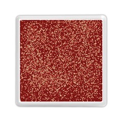 Burgundy Red Confetti Pattern Abstract Art Memory Card Reader (square) by yoursparklingshop