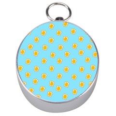 I Love Bread Silver Compasses by designsbymallika