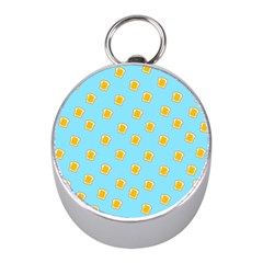 I Love Bread Mini Silver Compasses by designsbymallika