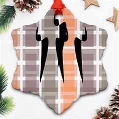 Zappwaits Court Ornament (snowflake) by zappwaits