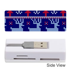 Knitted Christmas Pattern Memory Card Reader (stick) by Vaneshart
