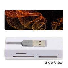 Circle Fractals Pattern Memory Card Reader (stick) by HermanTelo