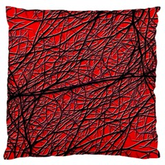 Neurons Cells Train Link Brain Standard Flano Cushion Case (one Side) by HermanTelo