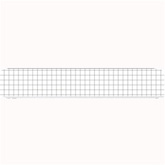 Aesthetic Black And White Grid Paper Imitation Small Bar Mats by genx