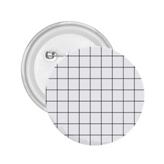 Aesthetic Black And White Grid Paper Imitation 2 25  Buttons by genx