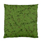 Groyper Pepe The Frog original meme funny Kekistan green pattern Standard Cushion Case (Two Sides) Back