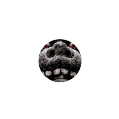 Monster Sculpture Extreme Close Up Illustration 2 1  Mini Magnets by dflcprintsclothing