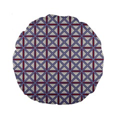 Df Donos Grid Standard 15  Premium Round Cushions by deformigo