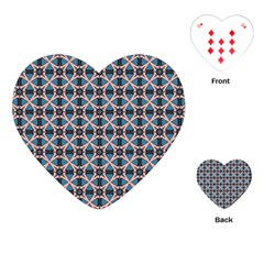 Df Alhambrine Cetta Playing Cards Single Design (heart) by deformigo
