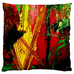Revelation 1 4 Large Flano Cushion Case (two Sides) by bestdesignintheworld
