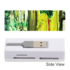 Old Tree And House With An Arch 8 Memory Card Reader (stick) by bestdesignintheworld