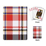 Plaid Mosaic Pixel Seamless Pattern Playing Cards Single Design (Rectangle) Back