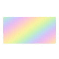 Pastel Goth Rainbow  Satin Wrap by thethiiird