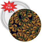 Daisy  3  Buttons (10 pack)  Front