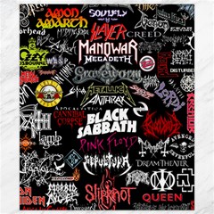 Metal Bands College Canvas 8  X 10  by Sudhe